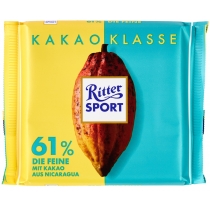 Шоколад темний Ritter Sport вишуканий 61% какао 100 г