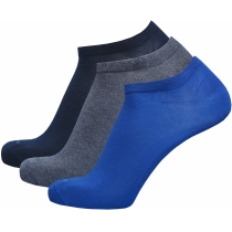 Набір шкарпеток чоловічих демісезонних з 3-х пар, із бавовни укорочені DUNA 1064; 25-27; темно-синій
