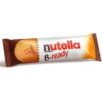 Батончик Nutella B-ready вафельний з начиною з горіхової пасти з какао та вафельних кульок 22г
