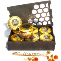Подарунковий набір медовий ZOLOTA SOTA #5.0, 1800 г