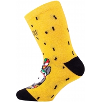 Шкарпетки дитячі демісезонні бавовняні DUNA 4052; 16-18; жовтий