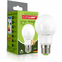 Лампа ЕКО EUROLAMP LED А60 10W E27 4000K (50)