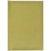 Щоденник недатований, ECONOMIX Текстиль, золото, А6
