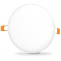 LED світильник безрамковий круглий VIDEX 33W 4100K