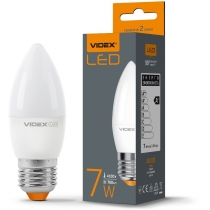 Лампа LED VIDEX  C37e 7W E27 4100K