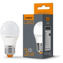 Лампа LED VIDEX  G45e 3.5W E27 4100K