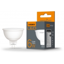 Лампа LED VIDEX MR16e 6W GU5.3 4100K