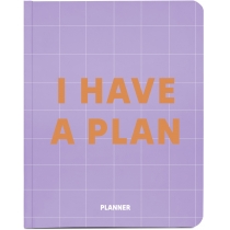Блокнот для планування "I HAVE A PLAN"  бузковий