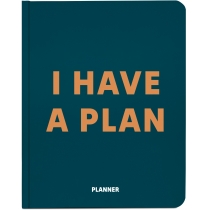 Блокнот для планування "I HAVE A PLAN" зелений