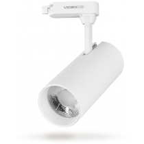 LED  світильник трековий VIDEX 20W 4100K білий