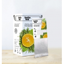 Чай фруктовий пакетований Hello Tea "Апельсин Розмарин" 20шт х3г