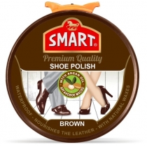 Крем-паста для взуття ТМ Smart, коричневий 50 мл (48) 597 SPC-320