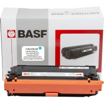 Картридж для HP Color LaserJet Enterprise M577, M577dn, M577f, M577c BASF 508A  Cyan BASF-KT-CF361A-
