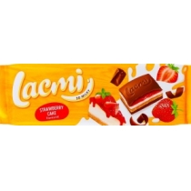 Шоколад Lacmi молочний Strawberry cake 275г