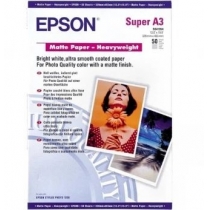 Фотопапір Epson Matte Paper-Heavyweight матовий 167г/м кв, A3+, 50л (C13S041264)