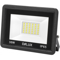 Прожектор світлодіодний DELUX_ FMI 11 LED 30Вт 6500К IP65 чорний