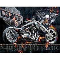 Набір для творчості зі стразами на підрамнику "Harley-Davidson" 20*30 см
