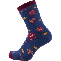 Шкарпетки жіночі 3111р.23-25 синій мал. 3004 дюна