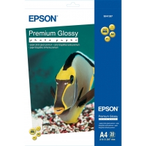 Фотопапір Epson Premium Глянсовий 255Г/м кв, A4, 20л