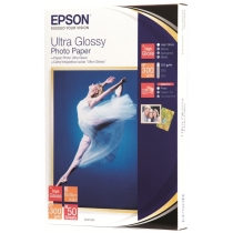 Фотопапір Epson Ultra Глянсовий 300Г/м кв, 10см x 15см, 50л