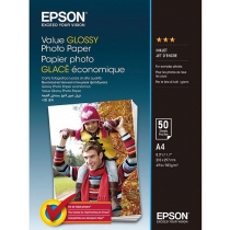 Фотопапір Epson Value Glossy Глянсовий 183Г/м кв, A4, 50л