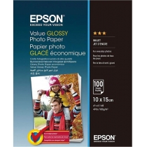 Фотопапір Epson Value Глянсовий 183Г/м кв, 10см x 15см, 100л