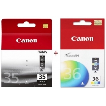 Комплект струменевих картриджів Canon Pixma iP100 PGI-35/CLI-36 Black/Color (Set35)
