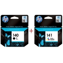 Комплект струменевих картриджів HP Officejet J5783/J6483 HP 140/141 Black/Color (Set140)