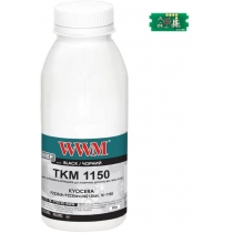 Тонер + чіп WWM для KYOCERA P2235dn/P2235dw/M2135dn, TK-1150 бутль 90г Black (TC-TK-1150-90-WWM)
