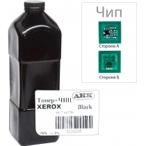 Тонер+девелопер+чіп АНК для Xerox Phaser 7750/7760 бутль 585г Black (3203226)