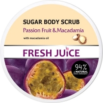 Цукровий скраб для тіла Fresh Juice Passion Fruit&Macadamia 225 мл