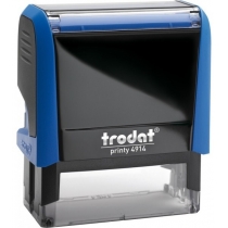 Оснастка автомат., TRODAT 4914 P4 пласт., для штампа 64х26 мм, синя