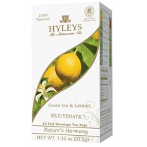 Чай Hyleys Зелений з лимоном 1,5 гр*25шт, ф/п в конверті