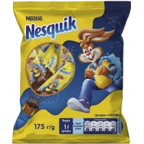 Цукерки NESQUIK вафельні у молочному шоколаді пакет 175г