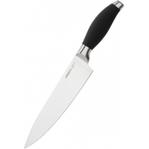 Кухонний ніж кухарський Ardesto Gemini, 20.3см, нержавіюча сталь, пластик, чорний