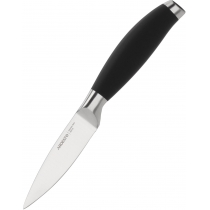 Кухонний ніж для овочів Ardesto Gemini, 8.9см, нержавіюча сталь, пластик, чорний
