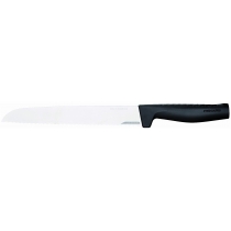Кухонний ніж для хліба Fiskars Hard Edge, 22см, нержавіюча сталь, пластик, чорний