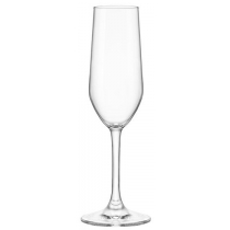 Набір келихів для шампанского Bormioli Rocco Nadia Cal Champagne, 205мл, h224мм, 4шт, скло, прозорий