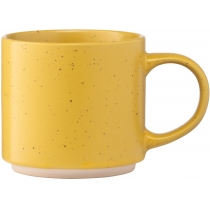 Чашка Ardesto Alcor, 420мл, кераміка, жовтий