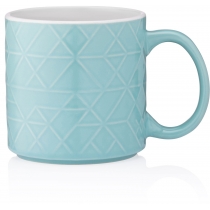 Чашка Ardesto Francesca, 360мл, кераміка, блакитний
