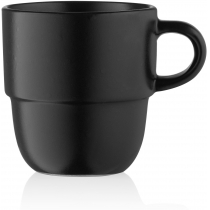 Чашка Ardesto Trento, 390мл,  кераміка, чорний