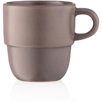 Чашка Ardesto Trento, 390мл,  кераміка, сірий