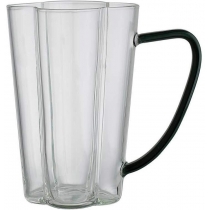 Чашка Ardesto Lucky Clover, 450мл, боросилікатне скло, прозорий