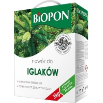 Добриво гранульоване для хвойних  рослин ТМ Biopon, 3кг