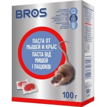 Родентицидний засіб Паста в мишей і пацюків ТМ Bros