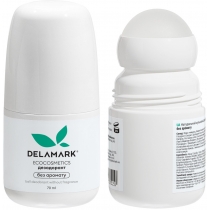 Натуральний кульковий дезодорант ТМ Delamark,  без аромату, 70 мл