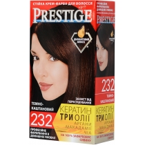 Крем-фарба №232 для волосся vip`s Prestige Темно-каштановий 100мл