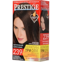 Крем-фарба №239 для волосся vip`s Prestige Натуральний коричневий 100мл