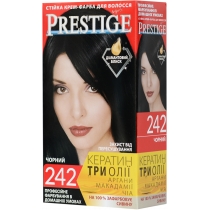 Крем-фарба №242 для волосся vip`s Prestige Чорний 100мл