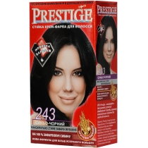 Крем-фарба №243 для волосся vip`s Prestige Синьо-чорний 100мл